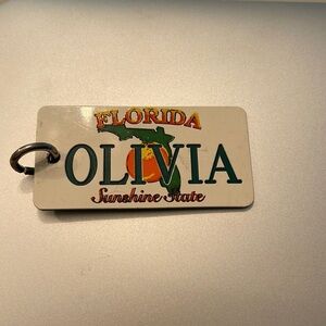OLIVIA Florida keychain